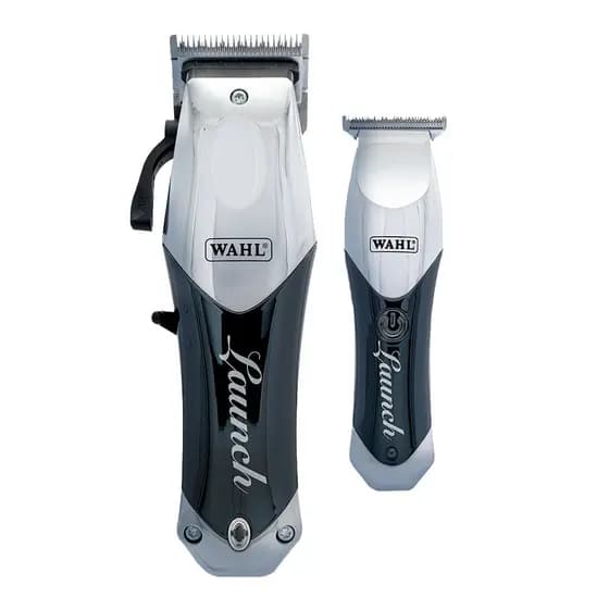 Wahl Kit Profissional Launch Clipper 6000 RPM e Launch Trimmer 6000 RPM Sem Fio Bivolt