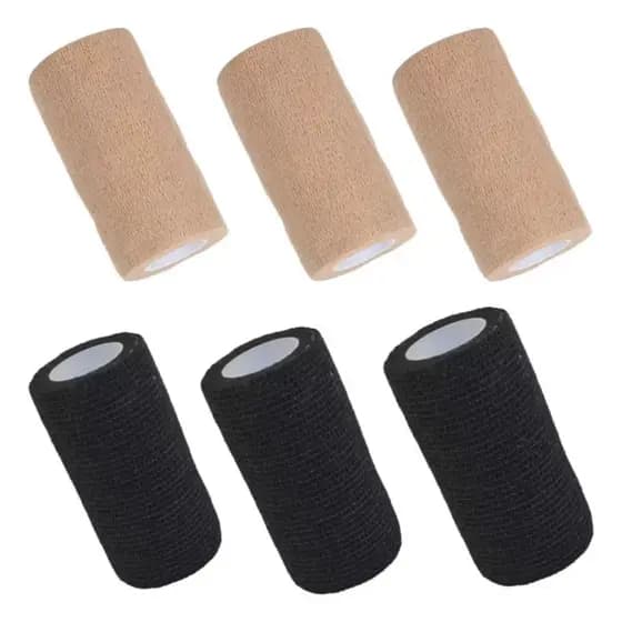 Bandagem Elástica Adesiva Flexível Atadura Faixa Proteção Pet Tatoo Crossfit Beach 10cm