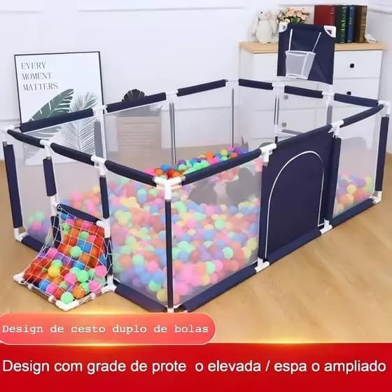 Cercadinhos Para Bebês, Tapetes De Atividades Para Bebês, Portões De Segurança Para Bebês Em Casa Com Bolas Oceânicas