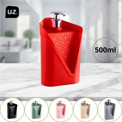 Porta Detergente 500ml E Esponja Clik UZ