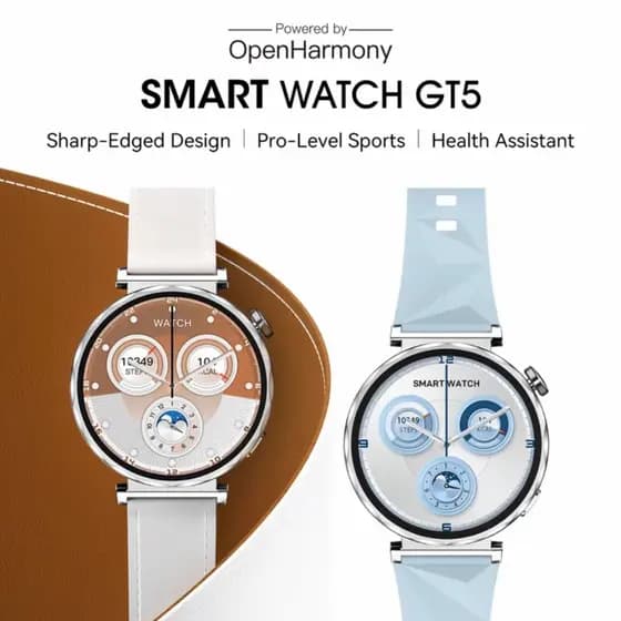 Smartwatch Microwear 2025 GT5 MINI Ma21 2 Pulseiras