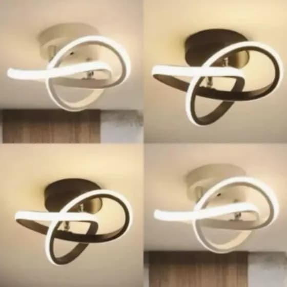 3 Cores(110V/220V) Luminária De Teto Pendente Led Moderna Lustre para Corredor Sala Quarto Cozinha