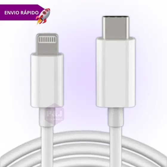 Cabo Carregador Turbo Celular Tipo C Lightning Transferência de Dados Carregador Celular