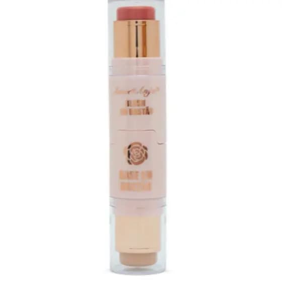 Blush e Base em Bastão Cor 01 a 04 - Amor e Anjo 4,8g cosmetico