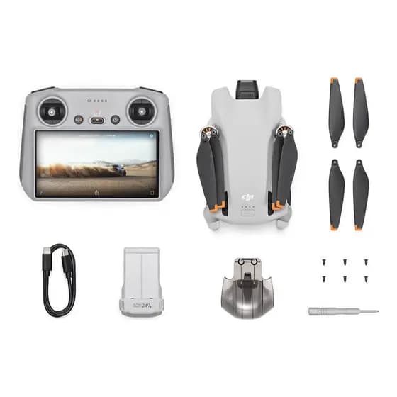 DRONE DJI MINI 3 RC 4K COM TELA - Lacrado Envio Imediato