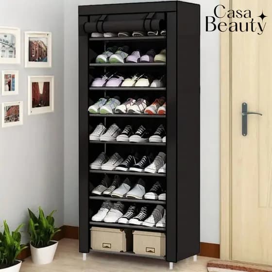 Sapateira para calçados 9 andar para 27 pares de sapatos organizador desmontável CASA BEAUTY