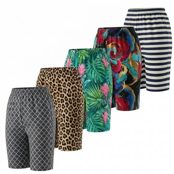 Kit 5 Unidades Bermudas de Senhora – Frescor e Conforto o Dia Todo