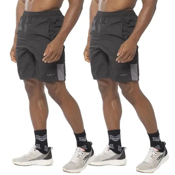 Kit 2 Bermudas Dry Square Masculinas Alpha