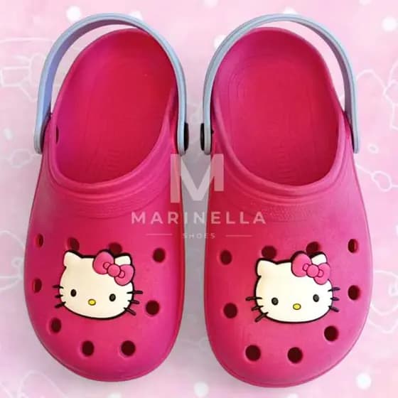 Babuche Hello Kitty Infantil Menina Leve Gatinha Confortável
