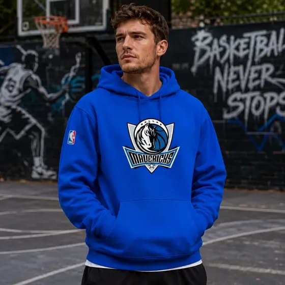 Moletom Canguru Blusa Dallas Mavericks Time Basquete Premium Oferta de Inverno Várias Cores