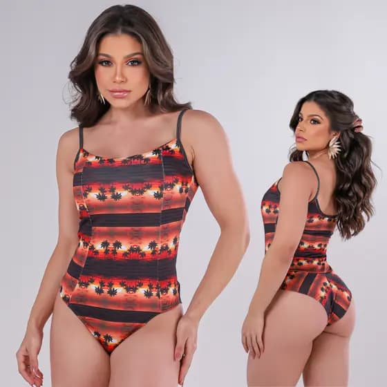 Body Maiô Feminino Alcinha com Bojo | Suplex Premium | Moda Praia