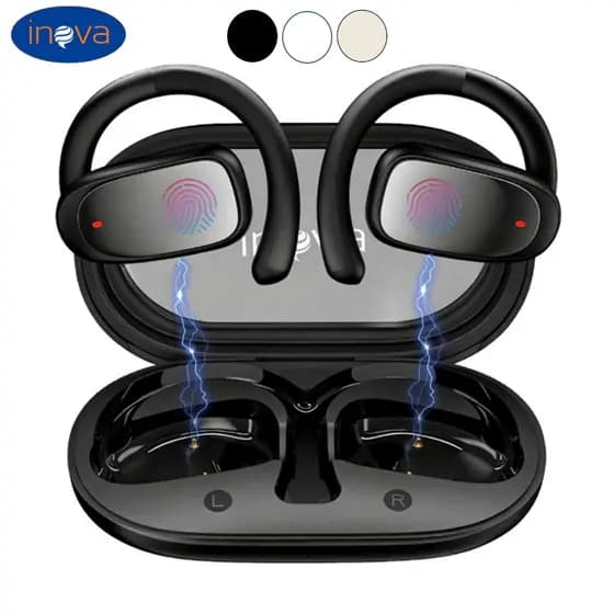 Inova Fone de ouvido Sem fio Bluetooth Suporte Orelha Pendurada Anti-queda TWS Ergonômico