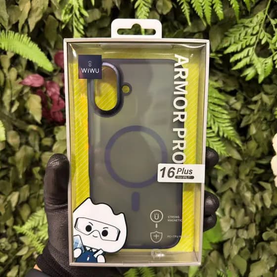 Capa Wiwu Armor Pro Iphone 16 Plus Magsafe Dark Blue