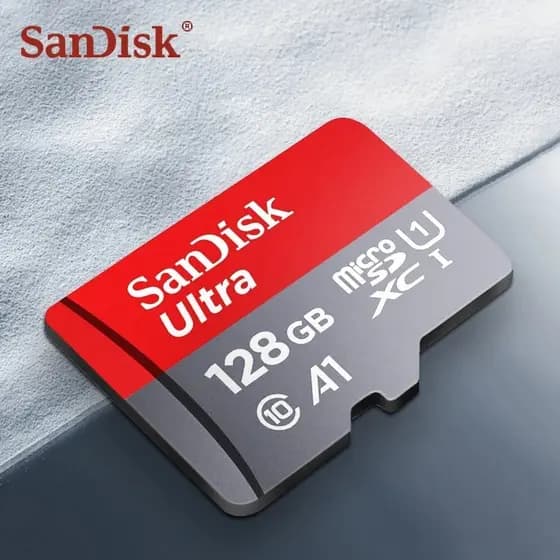 Cartão TF De Memória SanDisk 100 % Original , 32GB , 64GB , Class10 , 128GB , 140 Mb/s , flash UHS-I , micro SD C10 Ultr