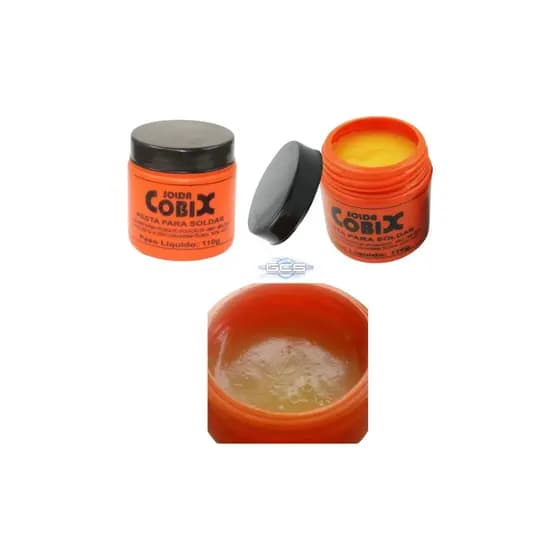 Pasta Para Soldar Pote 110g Plastico Solda Cobix
