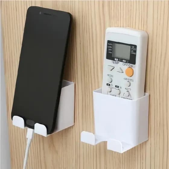 4 Pcs Suporte De Parede Para Telefone Com Controle Remoto / Plugue Para Casa Promo??O