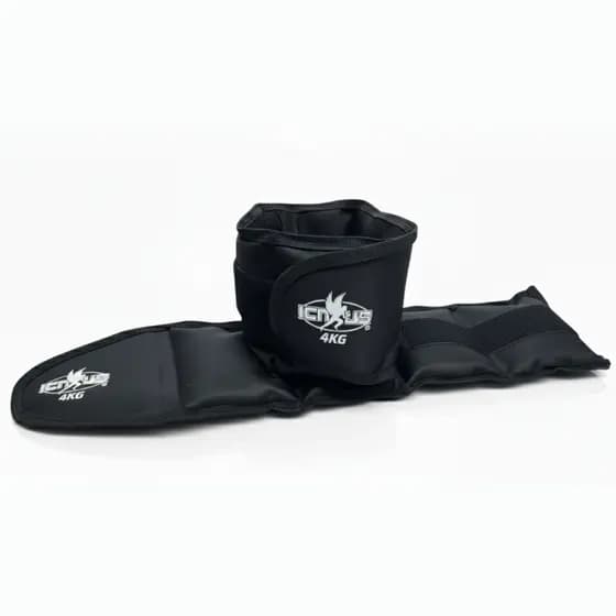 Pesinho Peso 4kg Perna Caneleira Tornozeleira Fortalecimento Perna Flexora Abdutora Extensora Treino