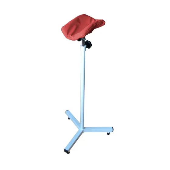 Suporte Braço Braçadeira Para Coleta de Sangue Esmaltado Vermelha