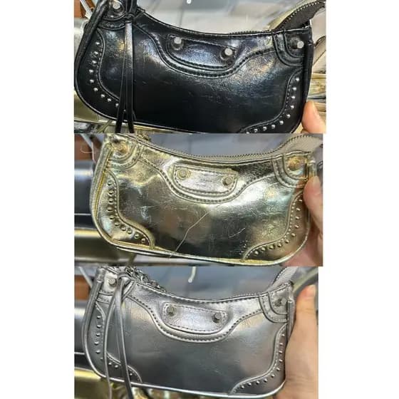 Bolsa de ombro feminina da moda com duas alças