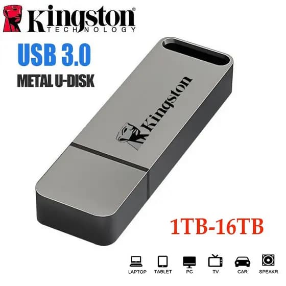 Pen Drive USB 3.0 De Metal De Alta Velocidade De 1 Tb/2/4/8/16