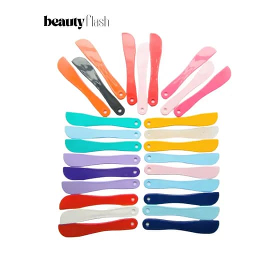 KIT COM 3 Espátula Multiuso Profissional Cabelereiro para Aplicação de Cremes Pomadas e Misturinhas