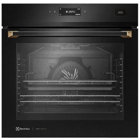 Forno Elétrico de Embutir Electrolux Expert Pro Series com 80 Litros, Grill e Painel Touch Preto - OE9XB