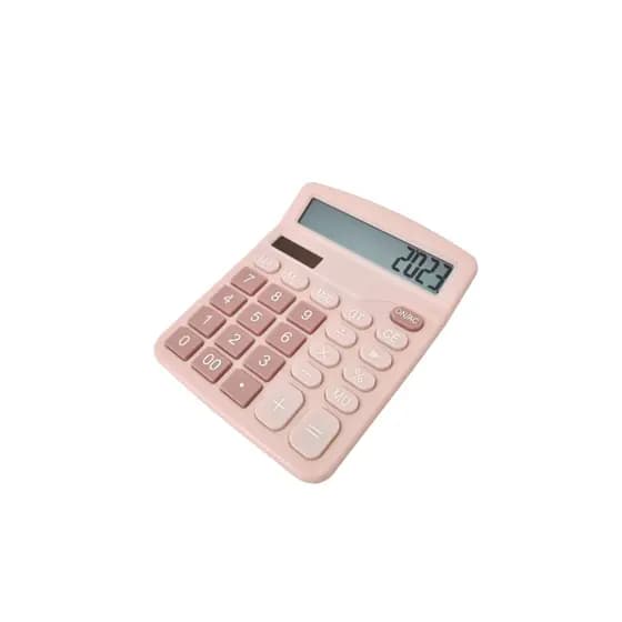 Calculadora De Mesa Escritório Calculadora De Mesa Calculadora Rosa