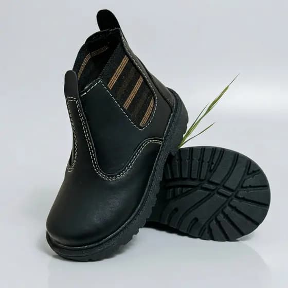 Botina Infantil Estilo Jeca Confortável | Bota Casual Solado Antiderrapante | Dia a Dia Escolar Ugui