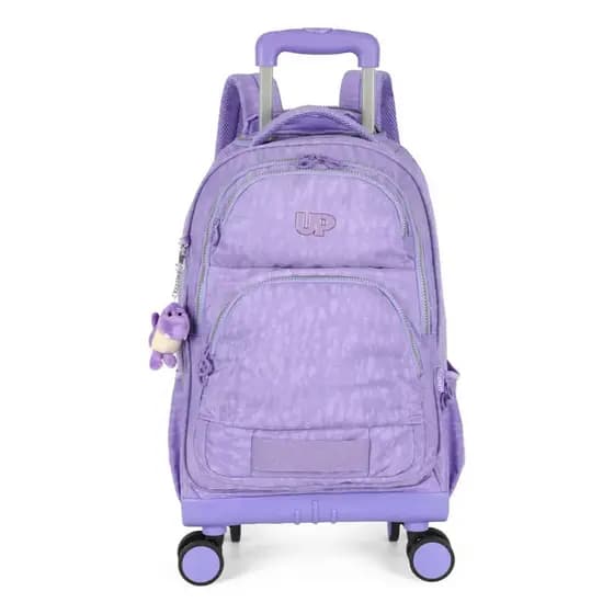 Mochila Juvenil Notebook Crinkle Up4you 4 Rodinhas Giram 360