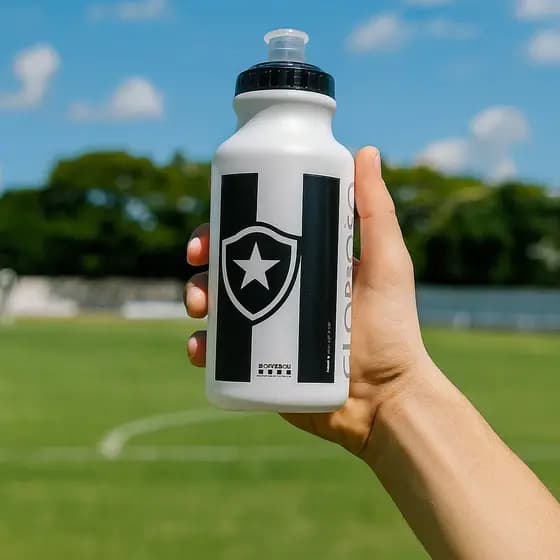 Squeeze Botafogo 500ML - Hidratação com Estilo para Torcedores - Produto Oficial