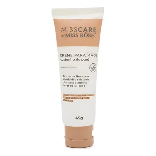 MR116B MISS ROSE CREME PARA AS MAOS CASTANHA DO PARA