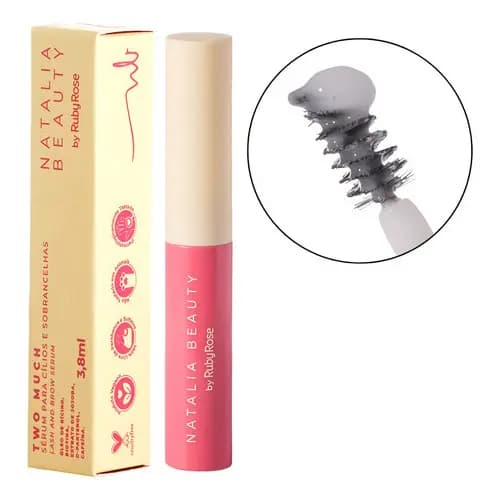 SERUM PARA CILIOS E SOBRANCELHAS TWO MUCH 4ML HBM1009 NATALIA BEAUTY BY RUBY ROSE