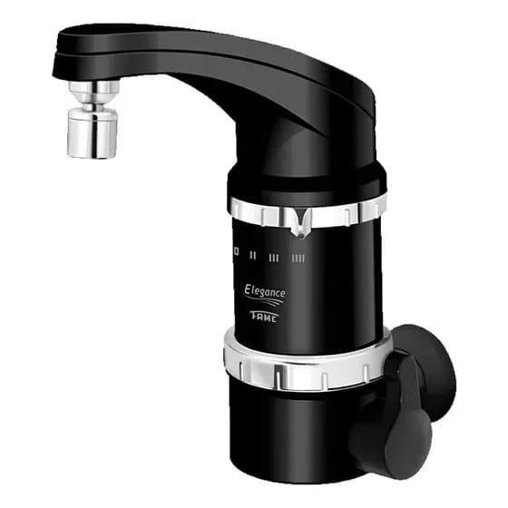 Torneira Elétrica De Parede 127v 4800w Fame Elegance 4 Temperaturas Preta