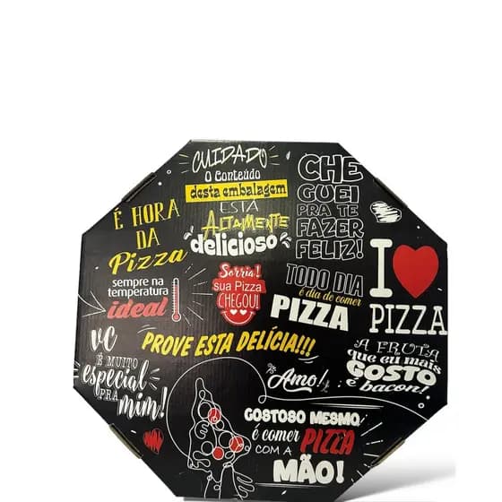 CAIXA DE PIZZA BROTINHO 25CM IFOOD DELIVERY