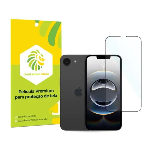 Película de Vidro Ultrashield LionLemon para iPhone 16e