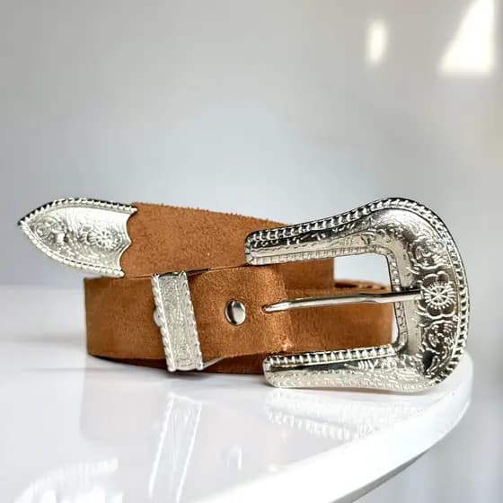 Kit Cinto Feminino Moderno Country Cowboy