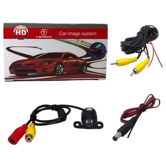 Câmera De Ré Carro Colorida Com Universal Borboleta Automotiva -Envio Imediato