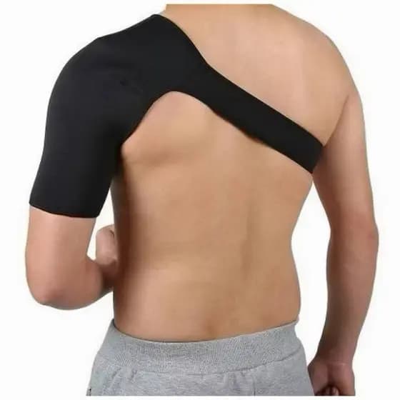 Ombreira Protetor Suporte de Ombro e Clavícula Neoprene Treino Academia Lesões