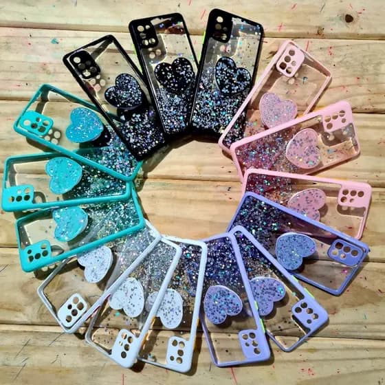 Capa Capinha Case Samsung Galaxy S20 FE – Pop socket Suporte de coração