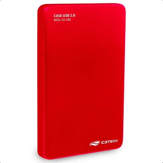 Gaveta p/hd ext 2,5 usb 2.0 ch-200rd