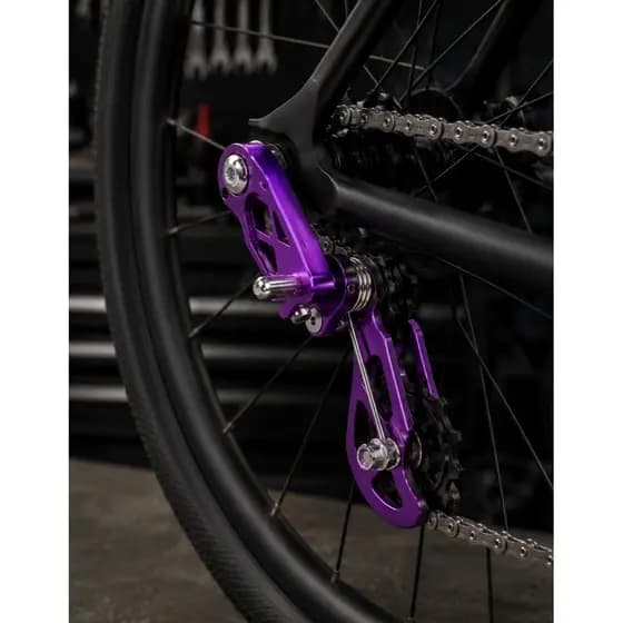 Esticador Tensionador Corrente Absolute Brutus Pro Ajustavel Bike Bmx Grau Freeride 1v