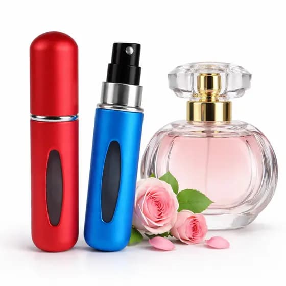 Mini Porta Perfume Portátil Viagem Bolsa 5ml Recarregável
