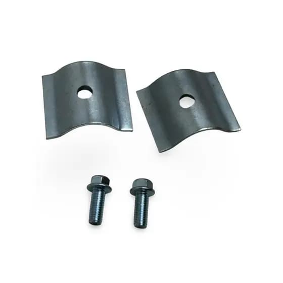 2 CHAPINHAS + 2 PARAFUSOS FIXA BOORRACHA DO ESTRIBO TITAN/FAN/START 125/150/160