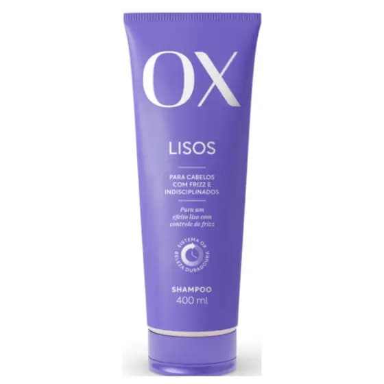 Shampoo OX Lisos 400ml cabelo