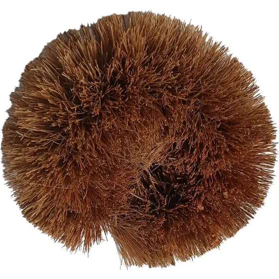 Bucha de Coco para limpeza de Pneus