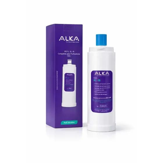 Refil Alcalino Alka Al-IB Compatível com Purificadores Ibbl Aumenta Ph Reduz Cloro Vida Útil