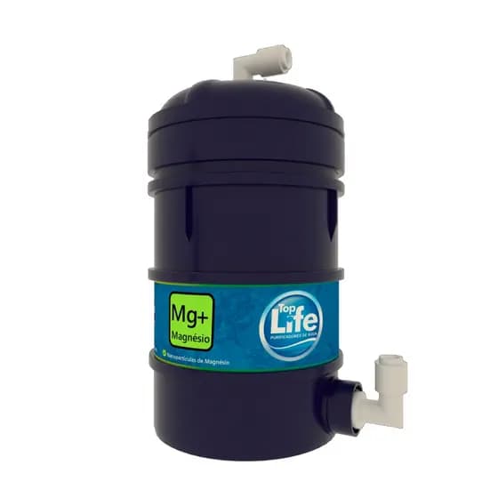 Filtro Refil Alcalino Magnésio Ph 9,5 Purificador Top Life