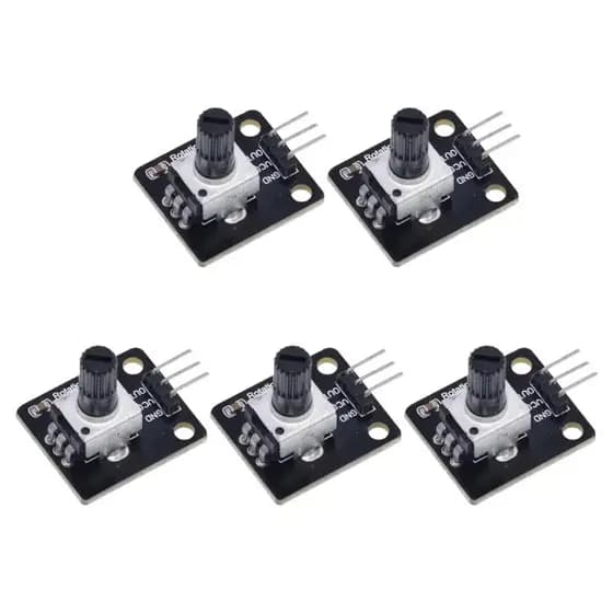Módulo De Potenciômetro Rotativo HL PCBs Fácil Instalação Para Prototipagem E Teste De Microcontrolador