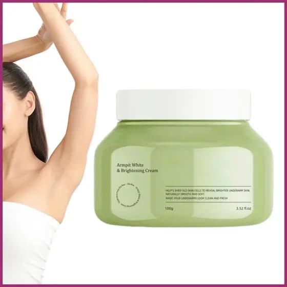 Creme Clareador De Axilas 100g Hidratante Removedor De Odor Feminino De Controle De Axila Para Pele Oleosa Seca Sensível