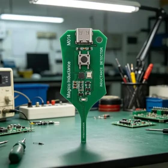 Conheça Testador De Indutância Portátil Detector Display LCD Para Inspeção De Bancos Eletrônicos Componente DIY